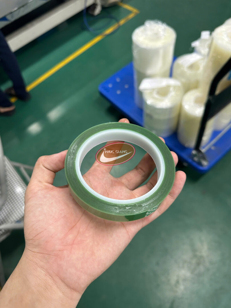 băng keo silicone màu xanh lá chịu nhiệt cao