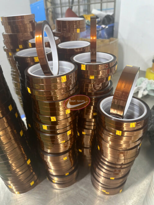 cuộn băng keo màu đồng chịu nhiệt 260 độ C