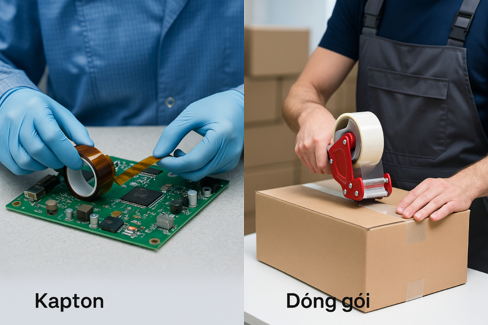 ứng dụng của băng keo chịu nhiệt trong sản xuất