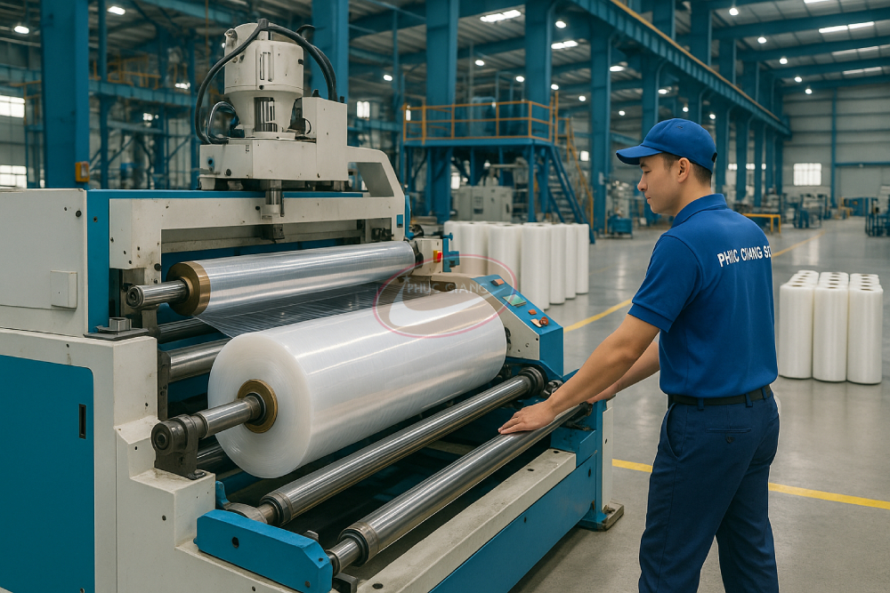 Phúc Giang JSC chuyên sản xuất màng bảo vệ PE chất lượng cao