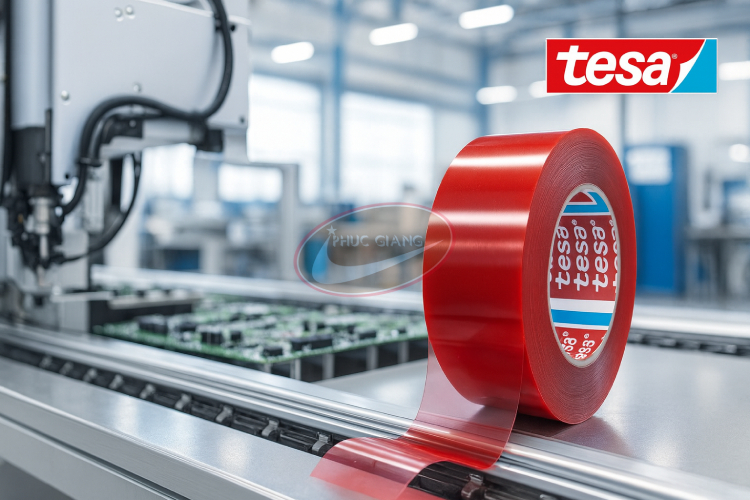 Băng keo Tesa® ứng dụng trong sản xuất linh kiện điện tử tại nhà máy châu Âu