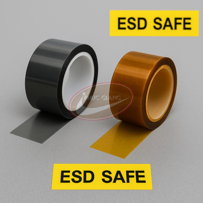 Các loại băng dính chống tĩnh điện trong nhà máy sản xuất điện tử
